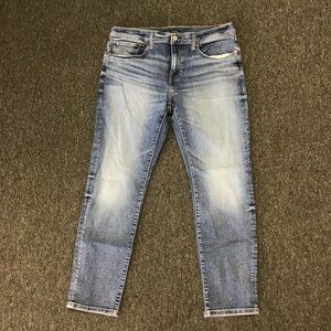 Men's Lucky Brand 110 Slim Advanced Stretch Medium Wash Denim Blue Jeans 34 x 30